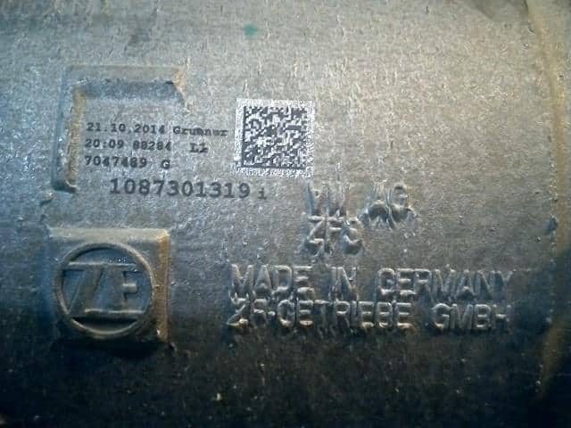 Automatic Transmission AUDI Audi a8 2014 ABA-4HCTGF — photo 5