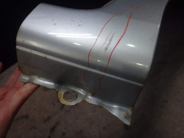 Right Fender Panel HONDA N-wgn 2014 DBA-JH2 — photo 3