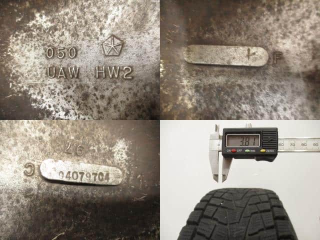 Tire/Wheel Assembly CHRYSLER Jeep grand cherokee 1997 E-ZG40 — photo 4
