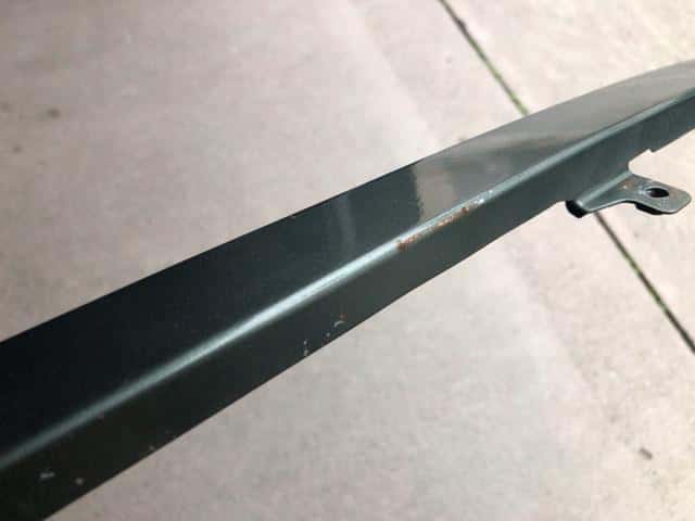 Front Bumper Valance Panel MITSUBISHI Pajero Mini 1997 E-H56A — photo 2
