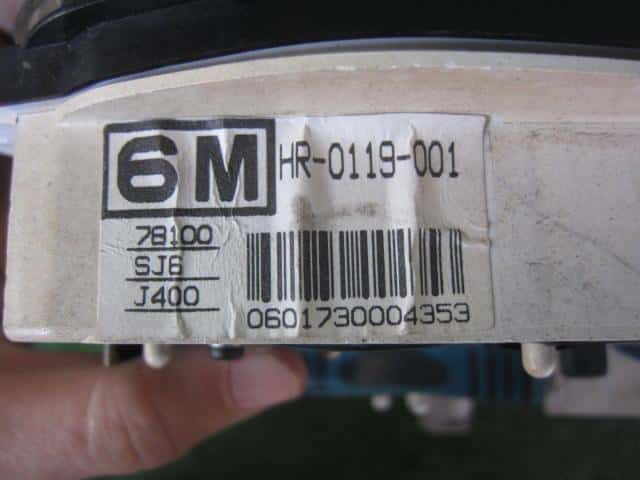 Speedometer HONDA Acty M-HA4 78100SJ6J400 — photo 5