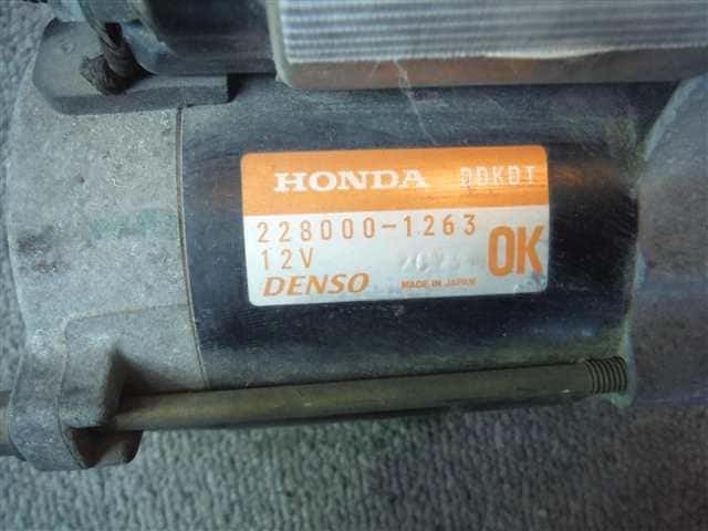 Starter HONDA Life 2001 GF-JB1 — photo 2