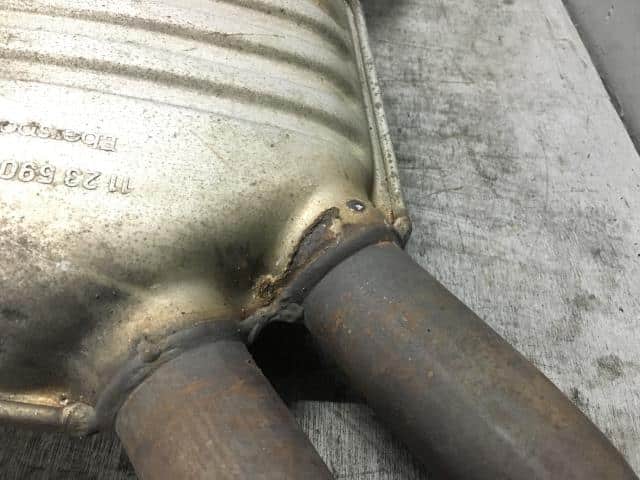 Exhaust Center Muffler MERCEDES-BENZ Benz sl class 1992 129066 — photo 7