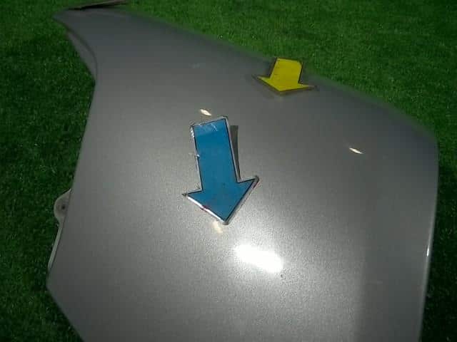 Left Front Side Body Panel Mitsubishi Fuso 2006 PA-FE83DC MK997197 — photo 2