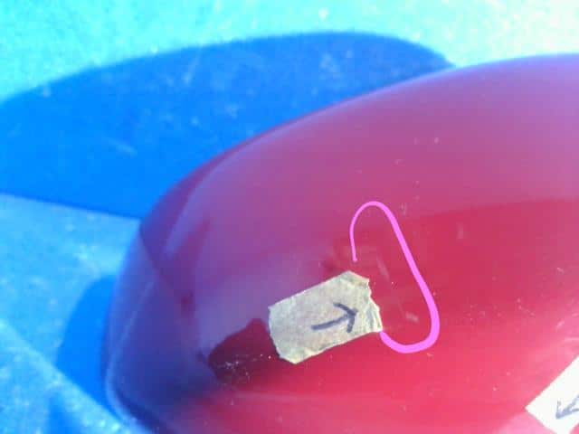 Right Side Mirror HONDA Fit 2002 LA-GD1 — photo 5