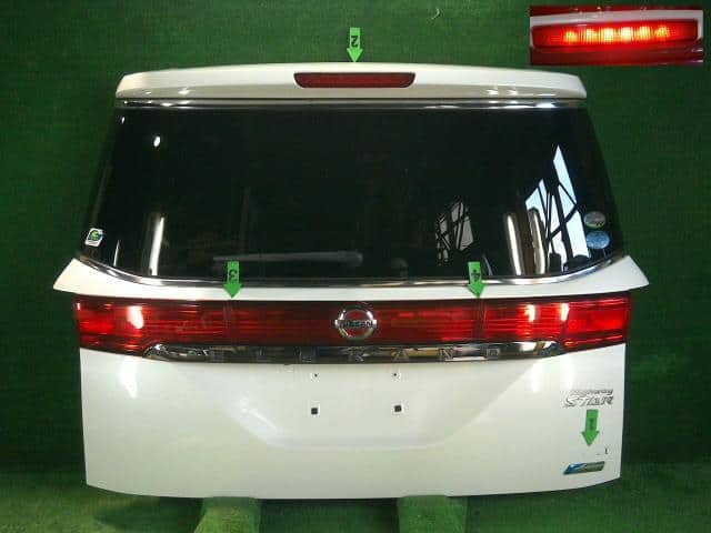 Back Door Assembly NISSAN Elgrand 2011 DBA-TNE52 — photo 1