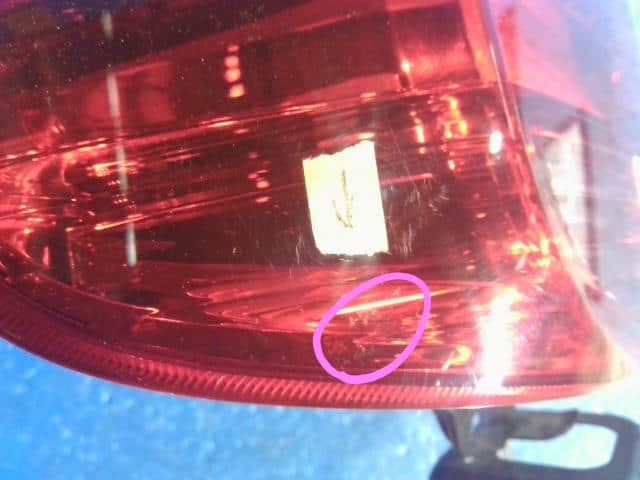 Left Tail Light HONDA Fit 2007 DBA-GD1 — photo 5