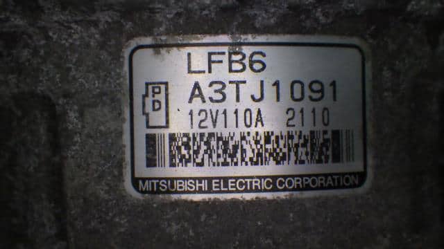 Alternator NISSAN Lafesta 2012 DBA-CWEFWN — photo 2