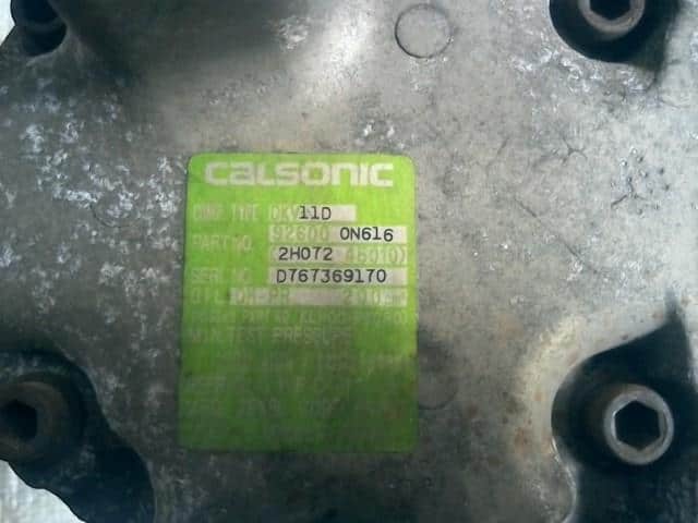 A/C Compressor NISSAN Pulsar 1997 E-JN15 — photo 3