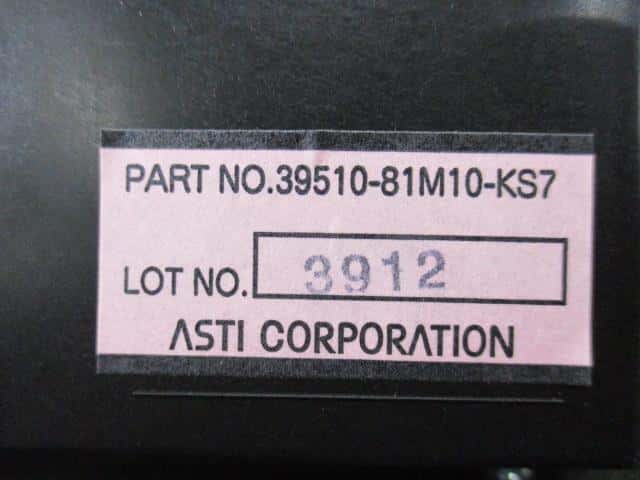 A/C Control Panel SUZUKI Spacia 2013 DBA-MK32S 3951081M10KS7 — photo 5