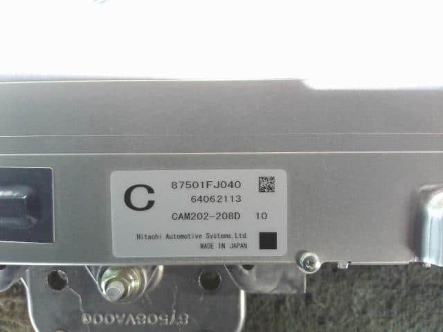 Backup Camera SUBARU Vx 2016 DBA-GP7 87501FJ040R1 — photo 4