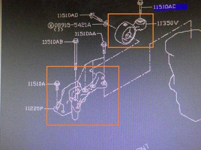 Engine Parts NISSAN X-Trail 2020 5AA-HNT32 — photo 5