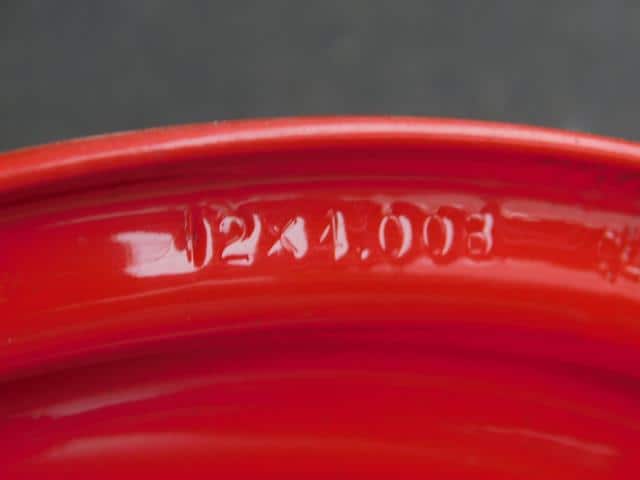 Wheel SUBARU Sambar 2000 GD-TT2 — photo 3