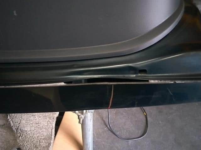 Back Door Assembly MITSUBISHI Delica D5 2009 DBA-CV5W — photo 3