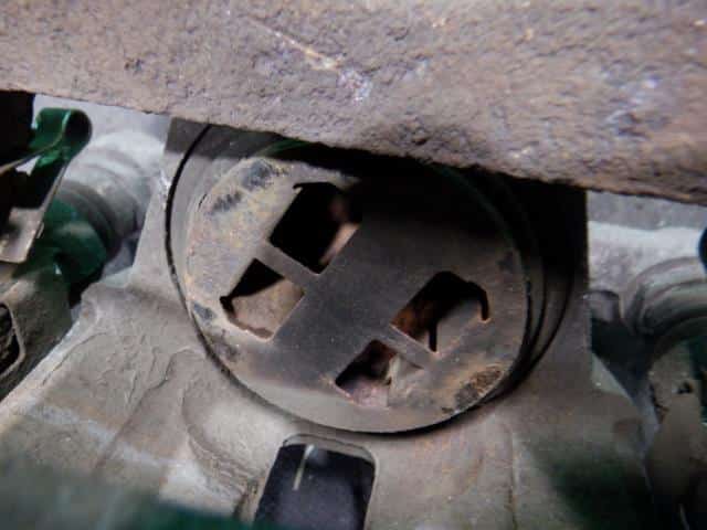 Front Right Caliper SUBARU Stella 2016 DBA-LA150F — photo 3