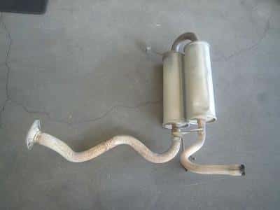 Rear Muffler HONDA Acty 1999 GD-HA7 — photo 1