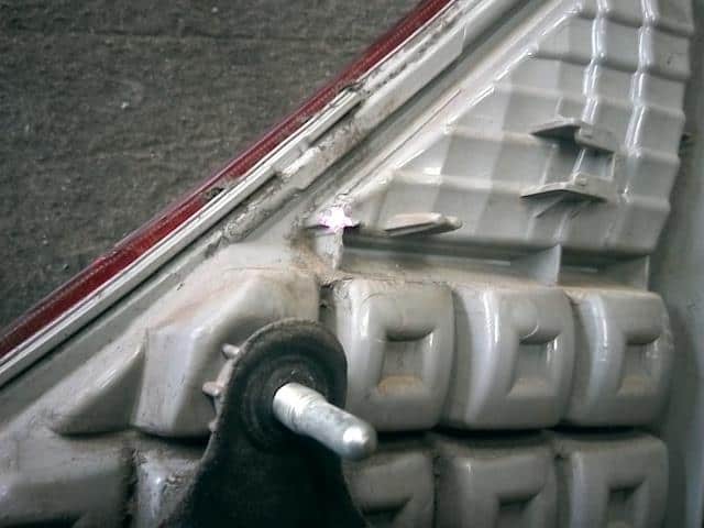Rear Finish Panel TOYOTA Alphard 2008 DBA-ANH20 — photo 3
