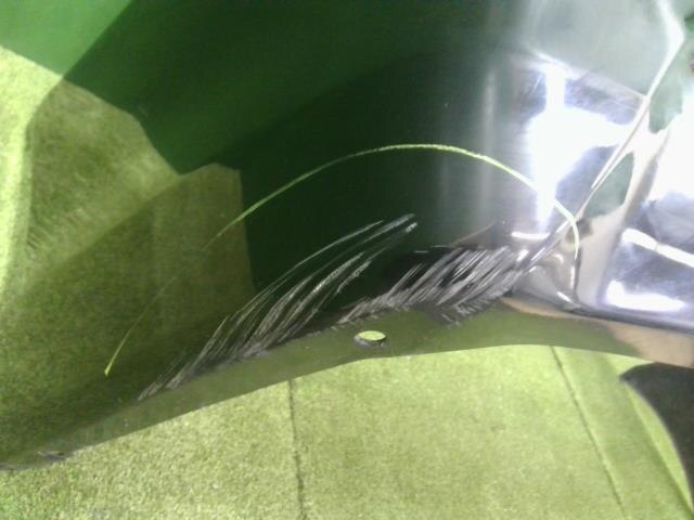 Rear Bumper Assembly TOYOTA vellfire 2009 DBA-ANH20 — photo 4