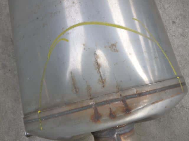 Rear Muffler HONDA Fit 2020 6BA-GR1 — photo 2
