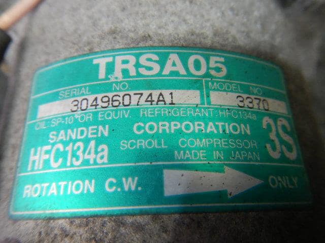 A/C Compressor HONDA Life 2004 CBA-JB6 — photo 3