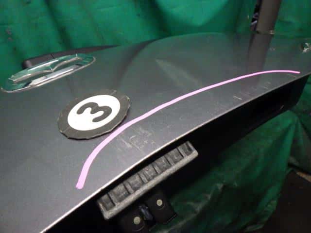 Back Door Assembly MAZDA Axela 2003 UA-BK5P BPYL6202X — photo 4
