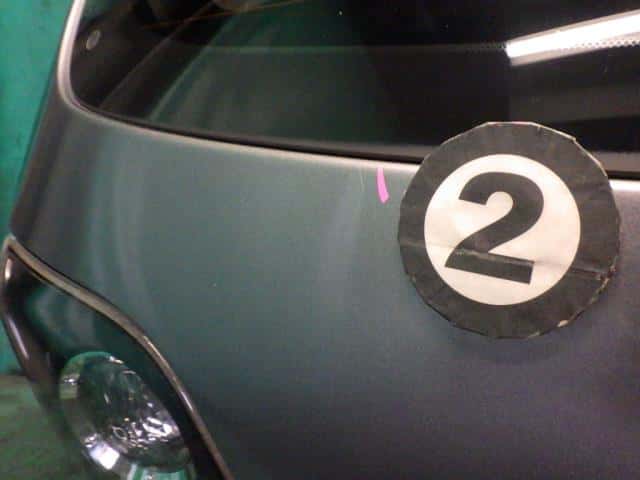 Back Door Assembly MAZDA Axela 2003 UA-BK5P BPYL6202X — photo 3