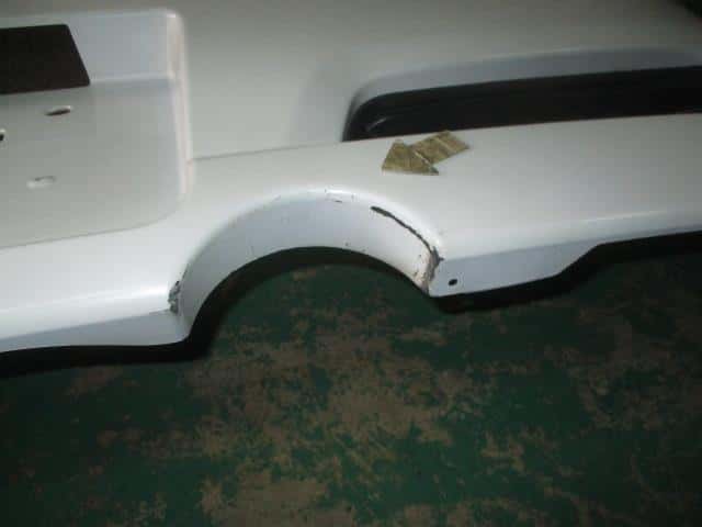 Rear Bumper Face SUBARU Stella 2006 DBA-RN2 57703KJ030WC — photo 3