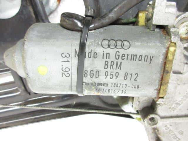 Rear Right Door Regulator AUDI Audi cabriolet 1993 E-8GNGK 8G0959812 — photo 8