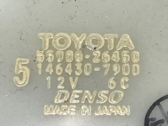 A/C Control Panel TOYOTA Granvia 2001 KH-KCH10 — photo 4