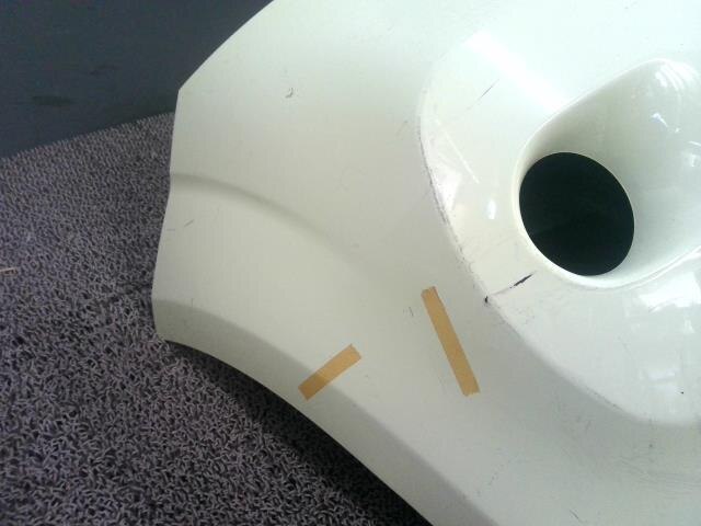 Front Bumper Face TOYOTA Porte 2016 DBA-NSP140 — photo 3