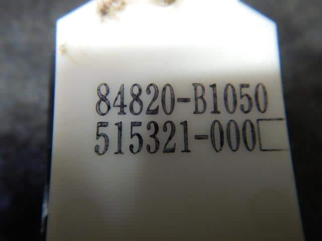 Power Window Switch SUBARU DEX 2009 DBA-M401F 84820B1050 — photo 2