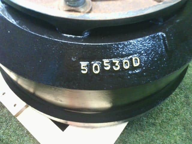 Front Right Hub Drum Assembly ISUZU ISUZU LARGESIZE CAR 1995 KC-CXZ81K1 — photo 4