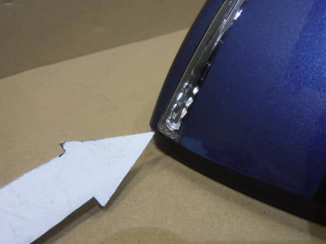 Right Side Mirror NISSAN Note 2015 DBA-NE12 — photo 2