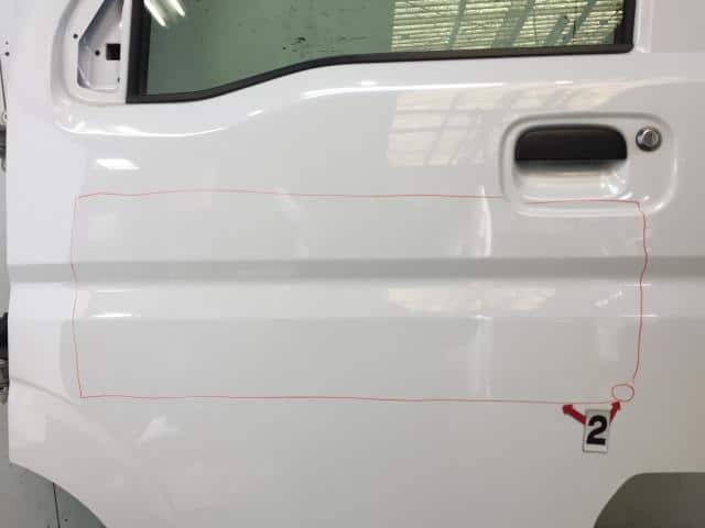 Front Left Door Assembly NISSAN Nv100 clipper 2017 HBD-DR17 — photo 3