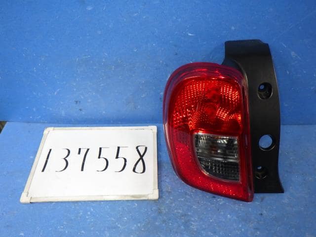 Left Tail Light NISSAN March 2015 DBA-K13 — photo 1