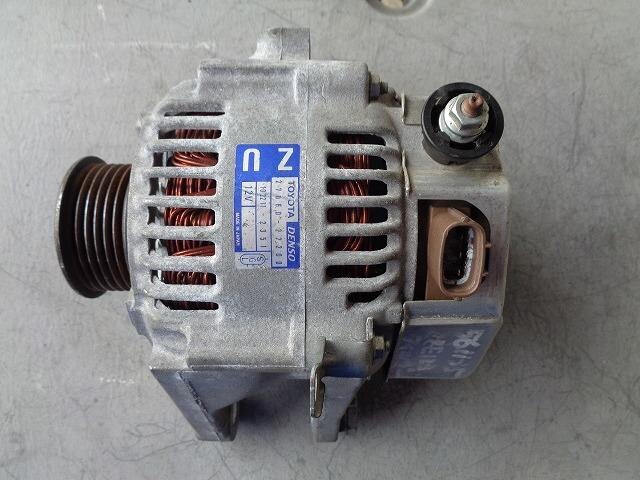 Alternator TOYOTA Corolla Fielder 2004 TA-ZZE123 — photo 1