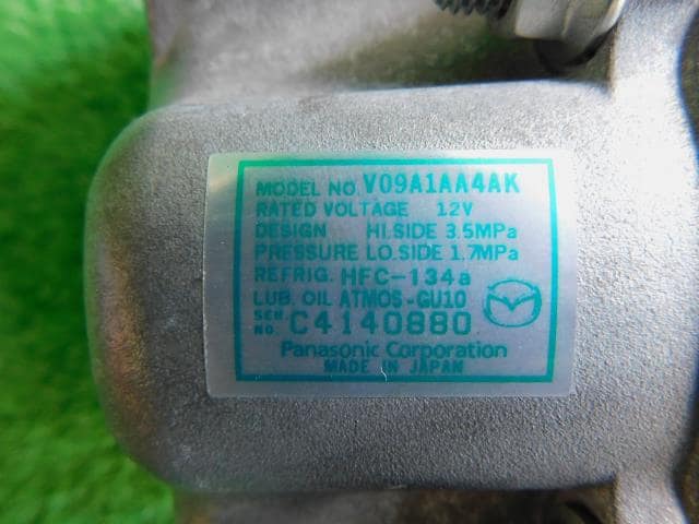 A/C Compressor MAZDA Demio 2010 DBA-DE3FS D65161450G — photo 6