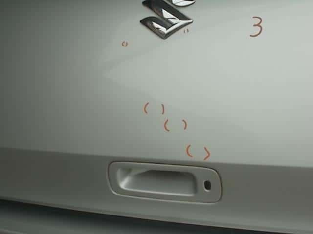 Back Door Assembly SUZUKI Swift 2009 DBA-ZC71S 6910063J23 — photo 6