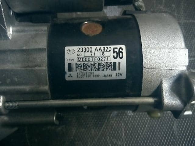 Starter SUBARU Forester 2017 DBA-SJ5 23300AA820 — photo 3