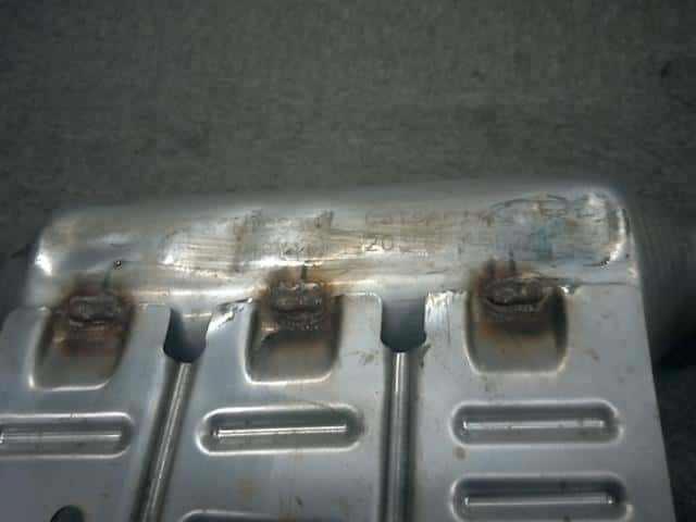 Exhaust Center Muffler NISSAN Skyline 2014 DAA-HV37 — photo 6