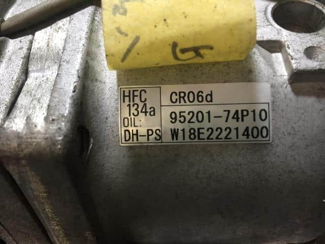 A/C Compressor SUZUKI Lapin 2018 DBA-HE33S — photo 2