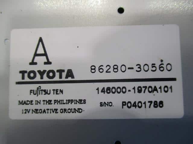 Audio Amp TOYOTA Crown 2008 DBA-GRS204 8628030560 — photo 2