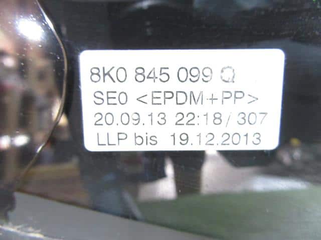 Front Windshield AUDI Audi a4 2013 DBA-8KCDNF 8K0845099Q — photo 6