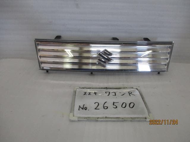 Radiator Grille SUZUKI Wagon R 2007 DBA-MH22S 7211065K00 — photo 1