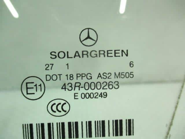 Front Left Door Windshield MERCEDES-BENZ Benz s class 2006 DBA-221056 — photo 4