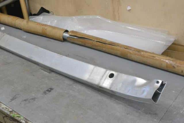 Front Bumper Reinforcement MERCEDES-BENZ Benz a class 2012 DBA-1690322 — photo 7