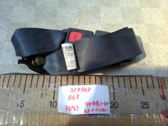 Seat Belt HONDA Civic 1994 E-EG3 82480SR3J02ZA — photo 1