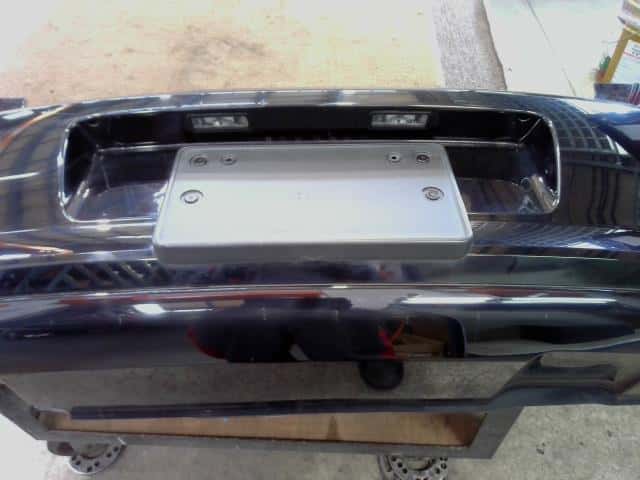 Rear Bumper Assembly VOLKSWAGEN Polo 2011 DBA-6RCBZ 6R6807421BK — photo 6