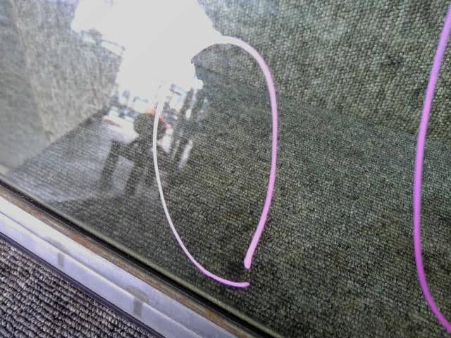 Front Right Door Windshield SUBARU Sambar 1997 V-KS4 — photo 7