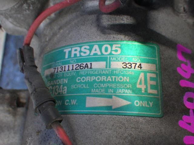 A/C Compressor HONDA Zest 2007 DBA-JE1 — photo 2